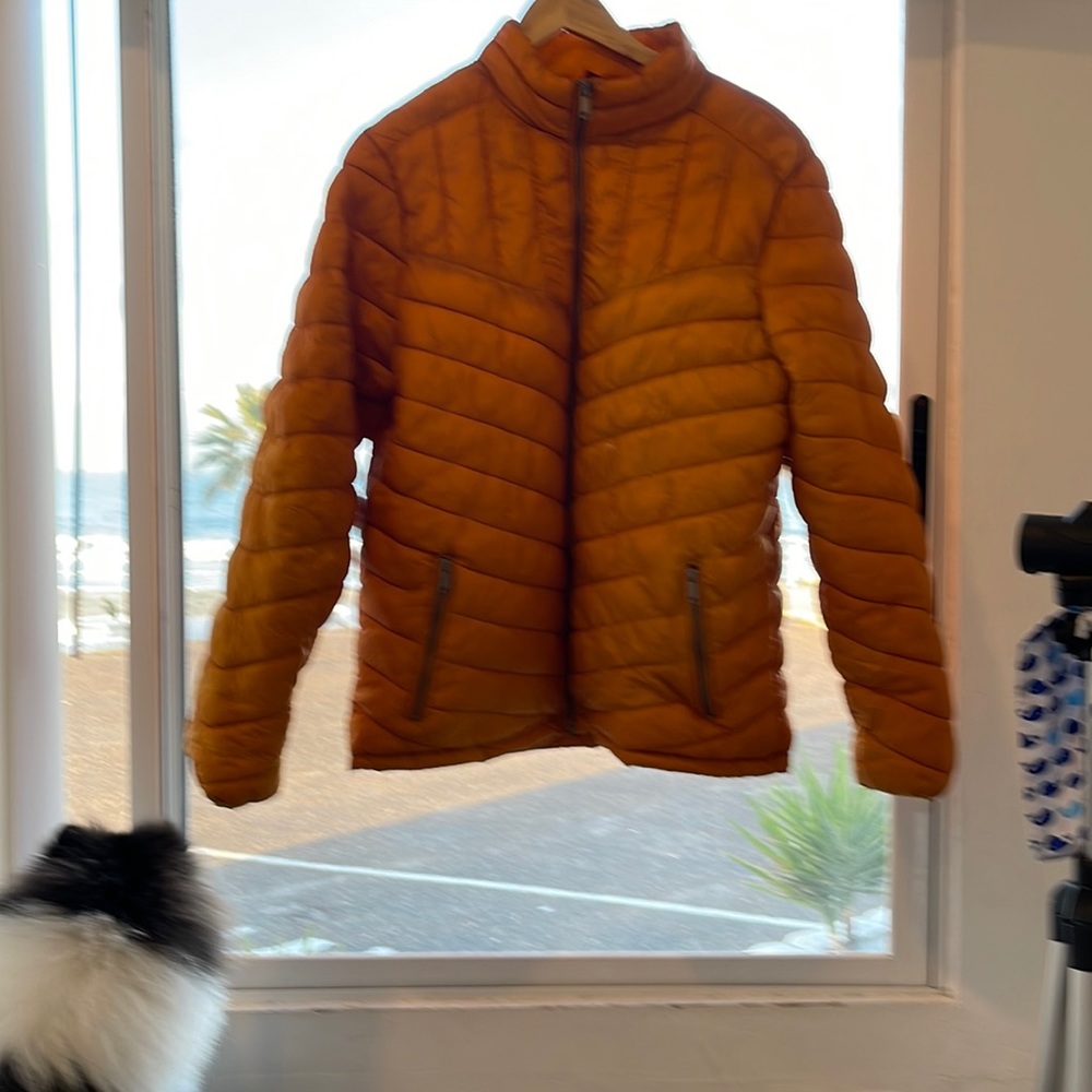 - Orange parka